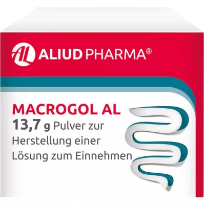 MACROGOL AL 13,7 g Plv.z.Her.Lsg.z.Oral, 100 vnt