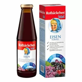RABENHORST Rotbäckchen Vital Iron Formula sultys, 450 ml