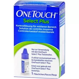 ONE TOUCH Select Plus kontrolinio tirpalo terpė, 3,75 ml