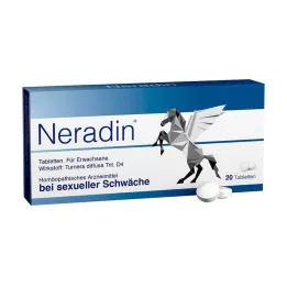 NERADIN Tabletės, 20 vnt