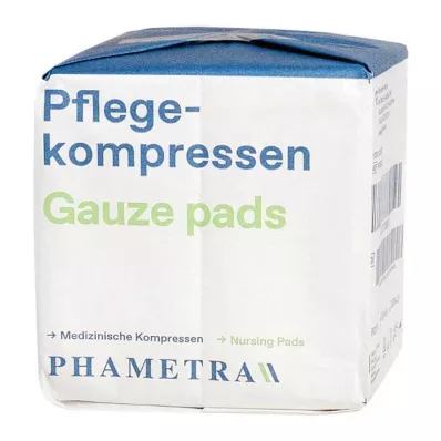 PFLEGEKOMPRESSEN Neaustinė nesterili 10x10 cm nesterili 4 kartus, 100 vnt PFLEGEKOMPRESSEN Neaustinė nesterili 10x10 cm nesterili 4 kartus, 100 vnt