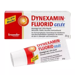Dinexamino fluorido želė dantų gelis, 20 g