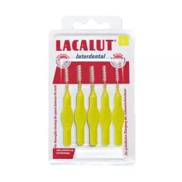 LACALUT 4,0 mm skersmens tarpdančių šepetėlis L, 5 vnt