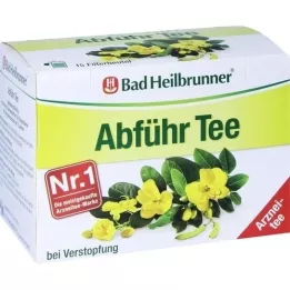BAD HEILBRUNNER Filtravimo maišelis su vidurius laisvinančia arbata, 15X1,7 g