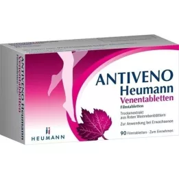 ANTIVENO Heumann venų tabletės 360 mg plėvele dengtos tabletės, 90 vnt