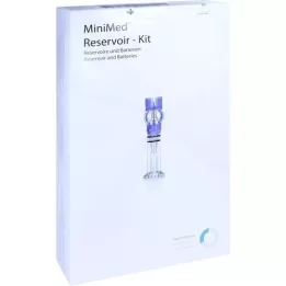 MINIMED 640G rezervuaro rinkinys 1,8 ml AA-Baterijos, 2X10 vnt