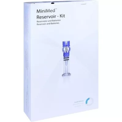 MINIMED 640G rezervuaro rinkinys 3 ml AA-Baterijos, 2X10 vnt