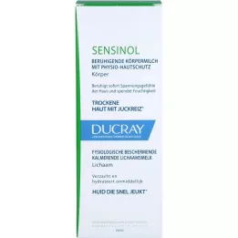 DUCRAY SENSINOL Raminamasis kūno pienas, 200 ml