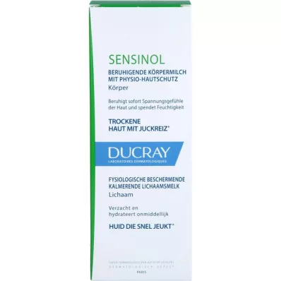 DUCRAY SENSINOL Raminamasis kūno pienas, 200 ml