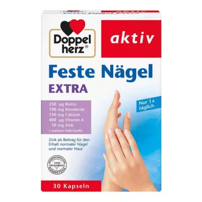 Doppelherz Solid Nails Extra kapsulės, 30 vnt