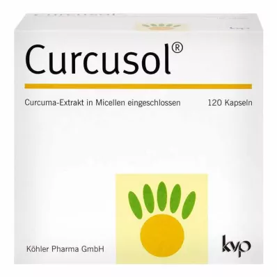 Curcusol kapsulės, 120 kapsulių