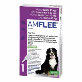 Amflee 402 mg Spot-On labai dideliems šunims, 3 vnt