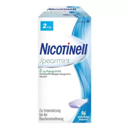 NICOTINELL Mėtų kramtomoji guma 2 mg, 96 vnt