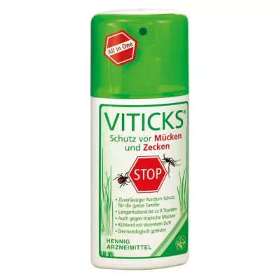 VITICKS Apsauga nuo uodų ir erkių, purškiamas buteliukas, 100 ml