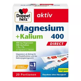DOPPELHERZ Magnis+kalis DIRECT paketėliai, 20 vnt