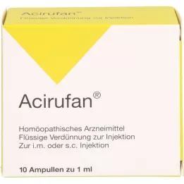 ACIRUFAN Ampulės, 10 vnt