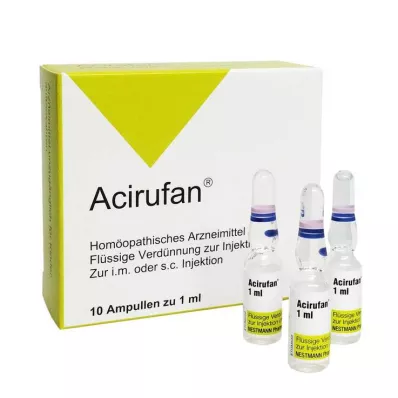 ACIRUFAN Ampulės, 10 vnt