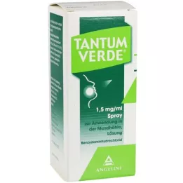 TANTUM VERDE 1,5 mg/ml purškalas burnos ertmėje, 30 ml