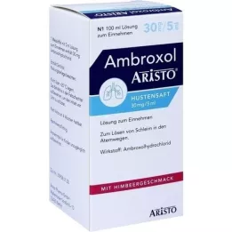 AMBROXOL Aristo sirupas nuo kosulio 30 mg/5 ml geriamasis tirpalas, 100 ml