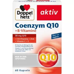 DOPPELHERZ Kofermentas Q10+B vitaminų kapsulės, 60 vnt