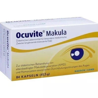 OCUVITE Macula kapsulės, 84 kapsulės