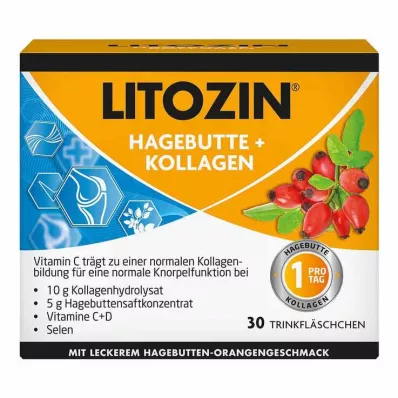 LITOZIN Buteliukas su rožėmis ir kolagenu, 30X25 ml