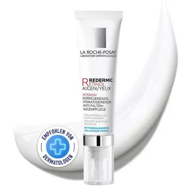 La Roche Posay Redermic Retinolio akių priežiūros priemonė nuo raukšlių, 15 ml