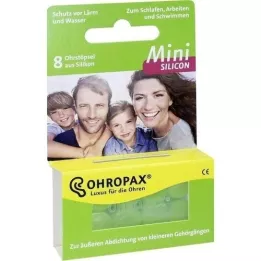 OHROPAX mini silikoniniai ausų kištukai, 8 vnt