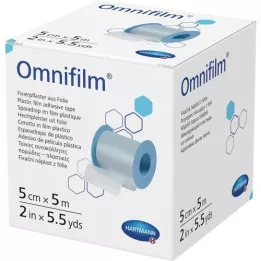 OMNIFILM Fiksacinė gipso plėvelė 5 cmx5 m, 1 vnt