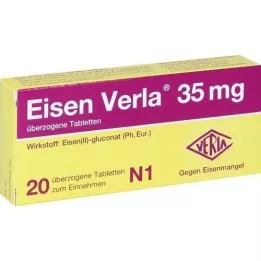 EISEN VERLA 35 mg dengtos tabletės, 20 vnt