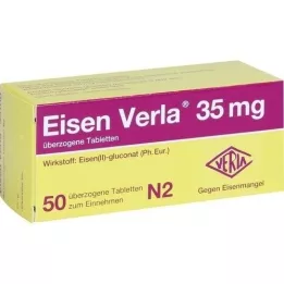 EISEN VERLA 35 mg dengtos tabletės, 50 vnt