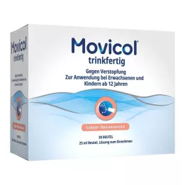 MOVICOL paruoštas gerti 25 ml paketėlis geriamojo tirpalo, 30 vnt