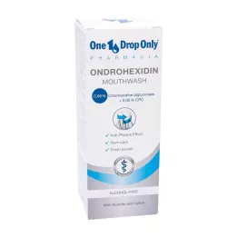 ONE DROP Tik Pharmacia Ondroheksidinas burnos skalavimo skystis, 250 ml