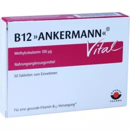 B12 ANKERMANN Vital tabletės, 50 kapsulių