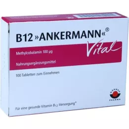 B12 ANKERMANN Vital tabletės, 100 kapsulių