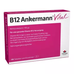 B12 ANKERMANN Vital tabletės, 100 kapsulių