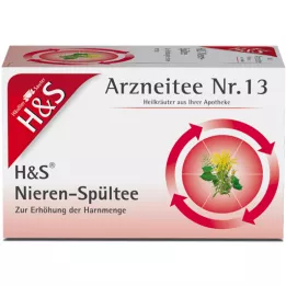 H&S Inkstų drėkinimo arbatos filtravimo maišelis, 20X2,0 g