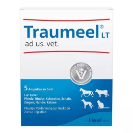 TRAUMEEL LT ad us.vet.ampulės, 5X5 ml