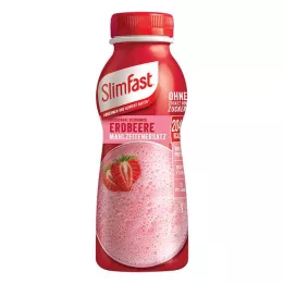 SLIM FAST Paruošta gerti braškė, 325 ml
