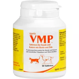 VMP Papildomo pašaro tabletės šunims ir katėms, 50 vnt