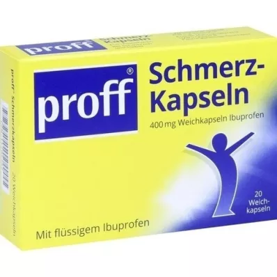 PROFF Skausmo kapsulės 400 mg, 20 vnt