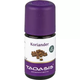 KORIANDER BIO Aliejus, 5 ml