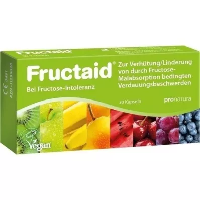 FRUCTAID Kapsulės, 30 vnt