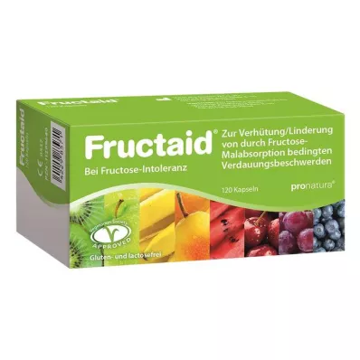 Fructaid kapsulės, 120 vnt