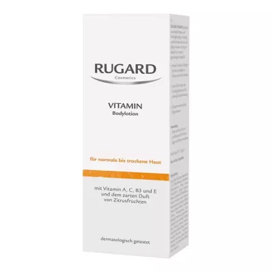 Rugard vitamininis kūno losjonas, 200 ml Rugard vitamininis kūno losjonas, 200 ml