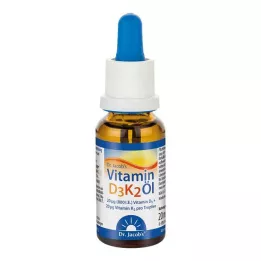 VITAMIN D3K2 aliejus Dr. Jokūbo lašai, 20 ml