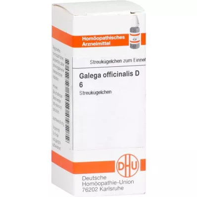 GALEGA officinalis D 6 rutuliukai, 10 g