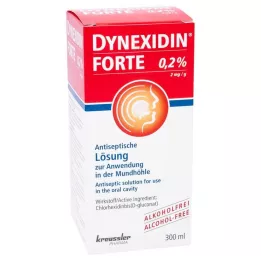 DYNEXIDIN Forte 0,2 % tirpalas, 300 ml