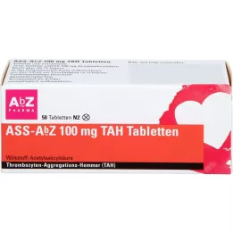 ASS AbZ 100 mg TAH Tabletės, 50 vnt