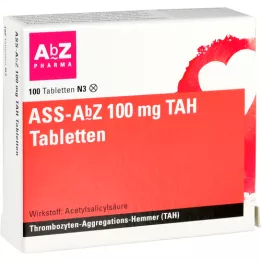 ASS AbZ 100 mg TAH Tabletės, 100 vnt